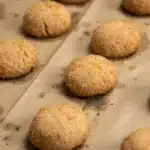 Home coconut tea biscuits