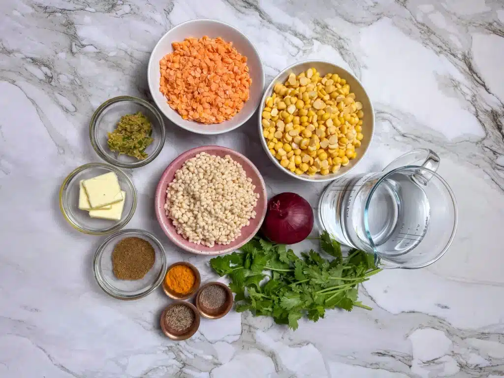 Easy Slow Cooker Creamy Lentils Recipe Slow Cooked Creamy Lentils Ingredients