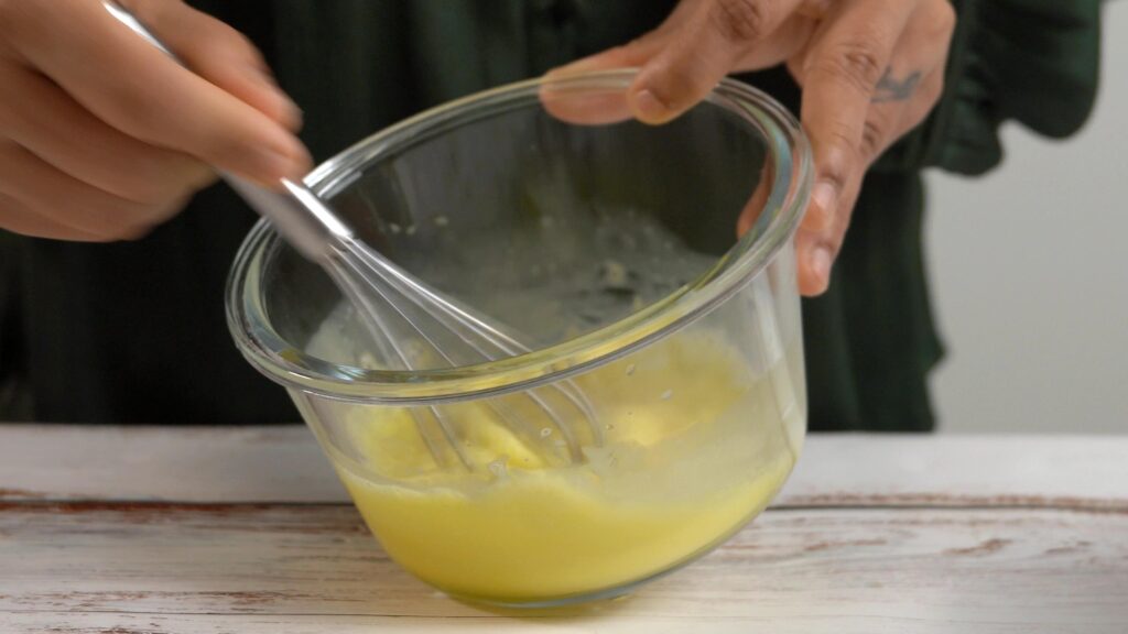 egg yolk and milk