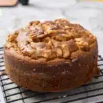 Home eggless walnut cake