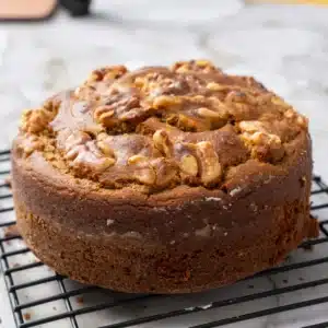 eggless walnut cake