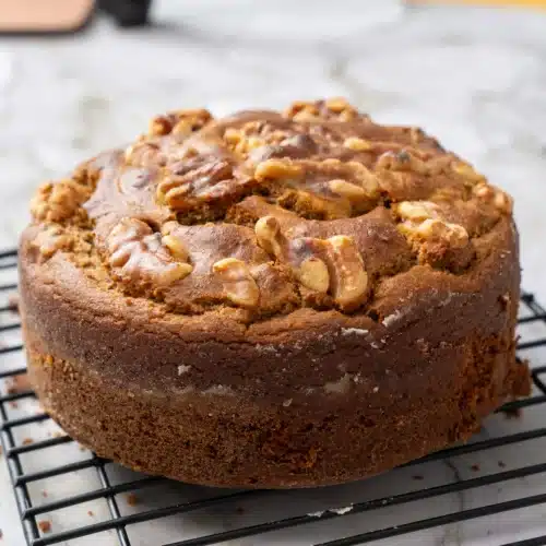 eggless walnut cake