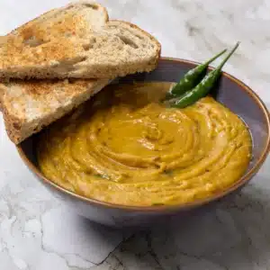 Slow Cooked Creamy Lentils