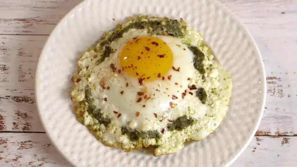 Pesto Feta Omelette
