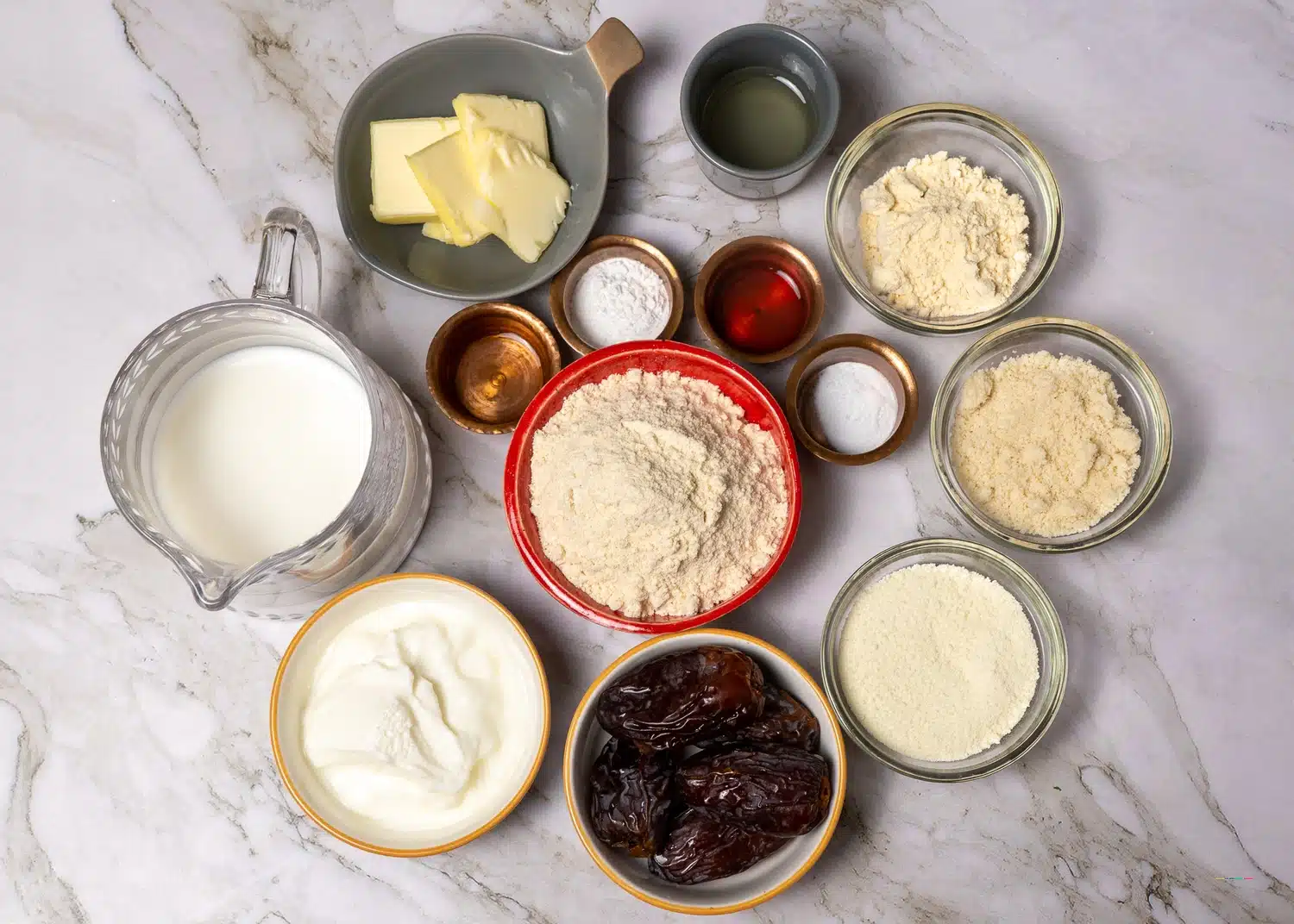 eggless walnut cake ingredients