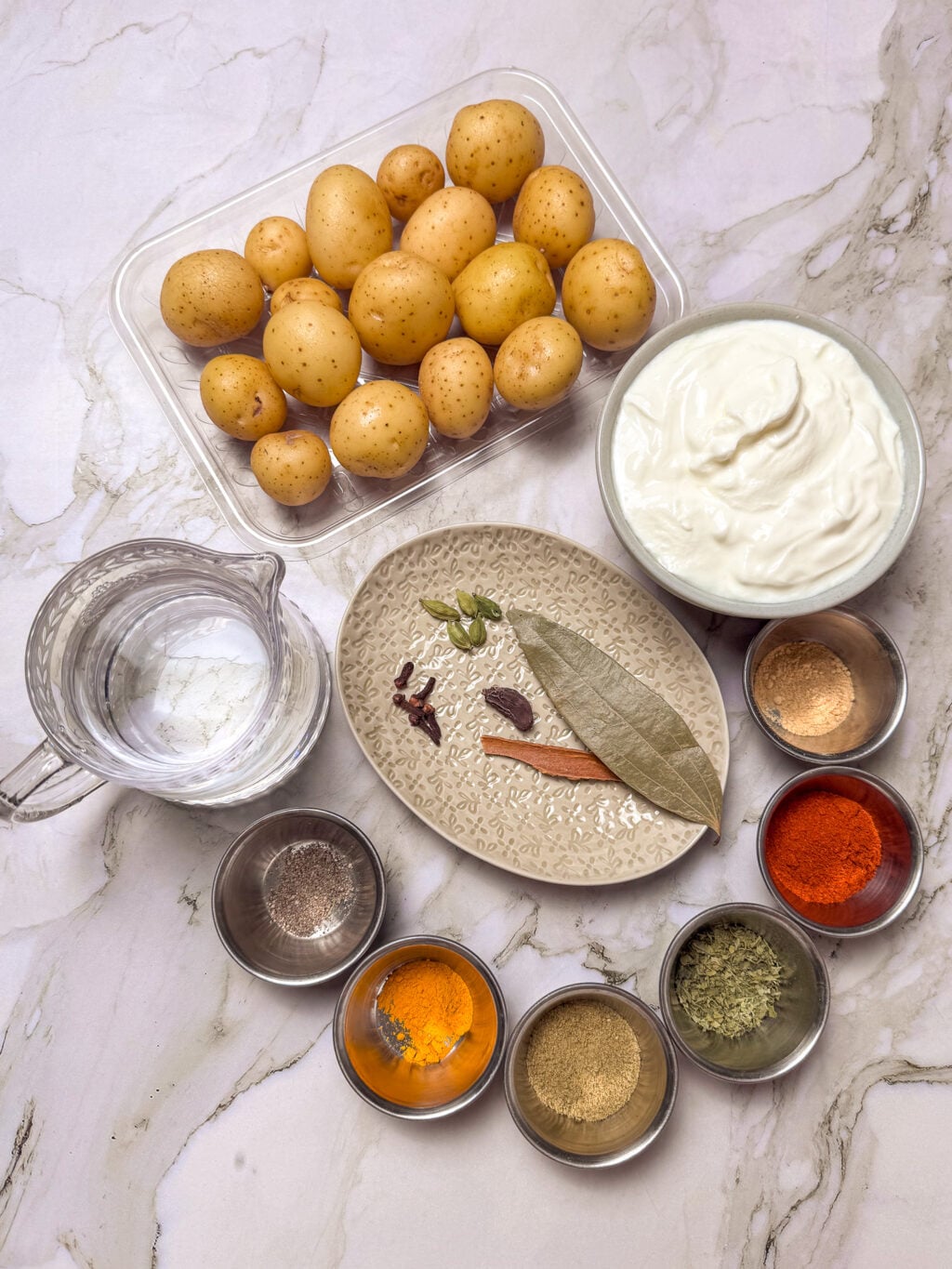 kashmiri dum aloo ingredients