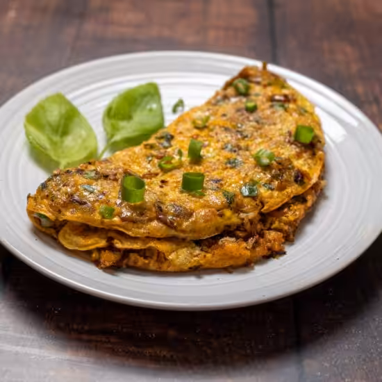 Chilli Mushroom Omelette