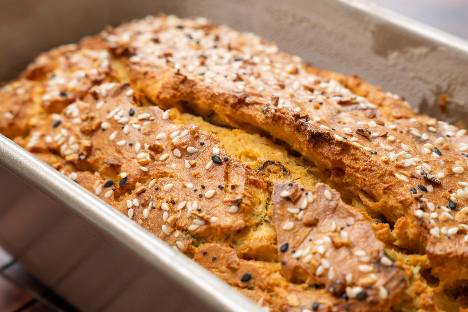Fresh chicken lentil bread