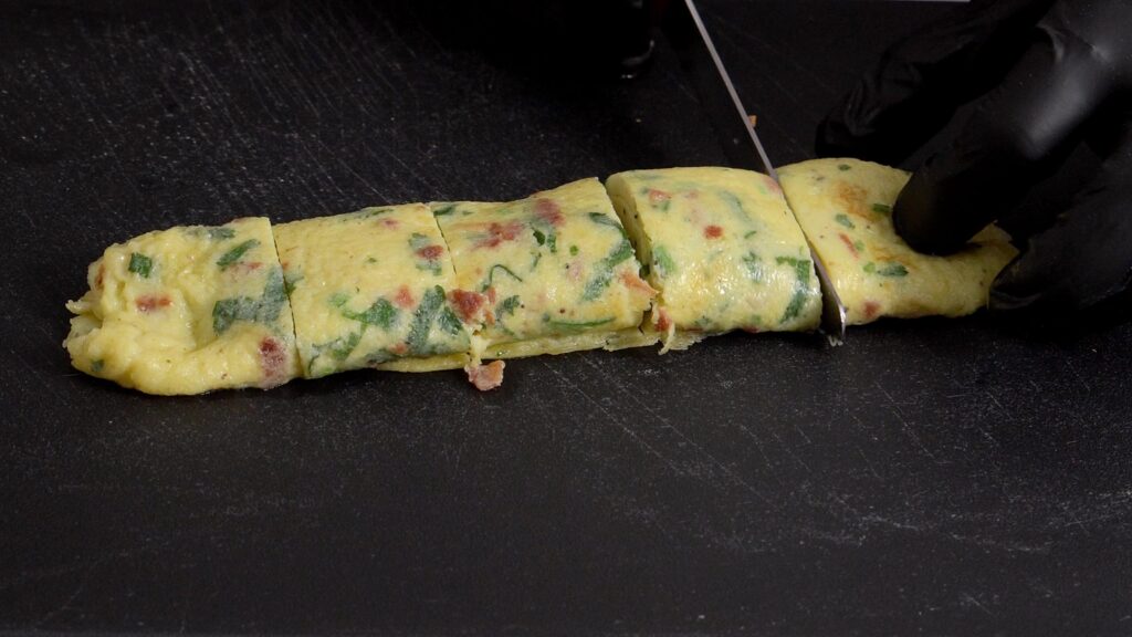 slice into sections