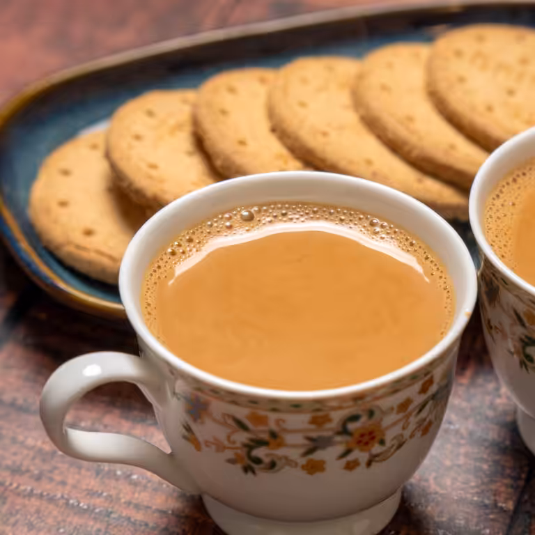 caramel tea