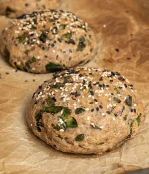 Quinoa and Beans Breakfast Bun