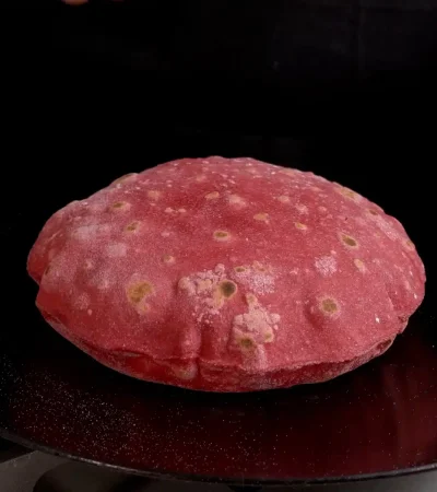 Beetroot roti