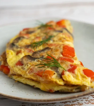 Velveeta omelette